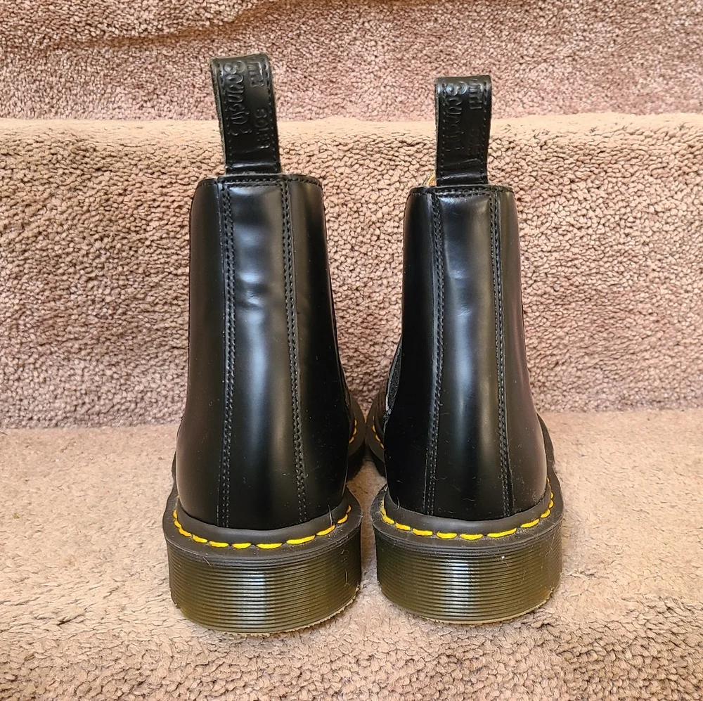 Dr Martens US 7 Women Black Leather Chelsea Boots - Picture 3 of 17